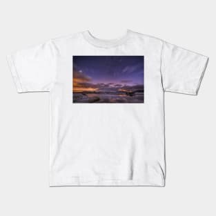 Mynydd Illtud at Night Kids T-Shirt